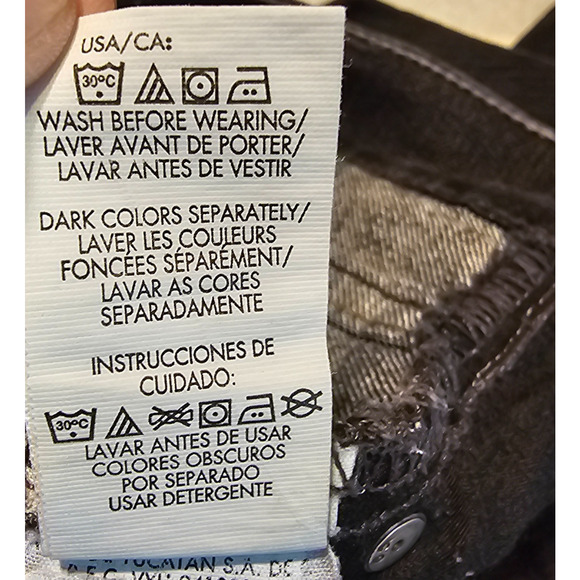 Calvin Klein Jeans Women’s Plus 18W x 33 Dark Wash Straight Leg Denim Stretch - Picture 11 of 11